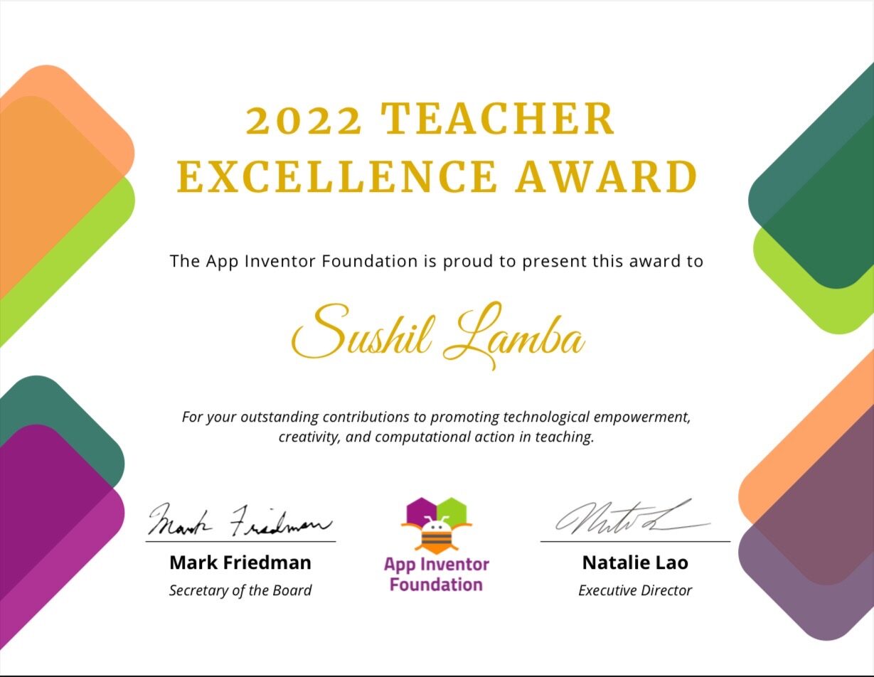 MIT Award