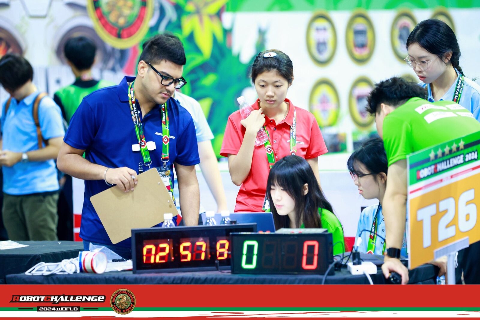 Scoring desk